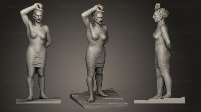 Figurines of girls (STKGL_0109) 3D model for CNC machine